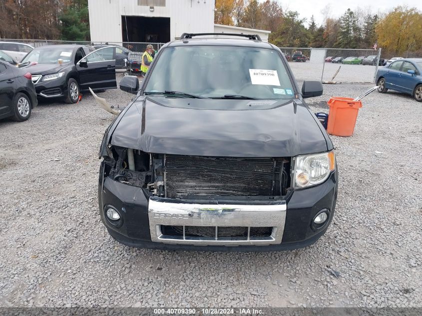 2012 Ford Escape Limited VIN: 1FMCU9EG4CKA04522 Lot: 40709390