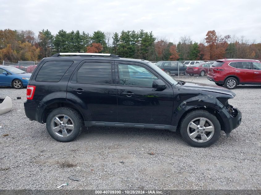 2012 Ford Escape Limited VIN: 1FMCU9EG4CKA04522 Lot: 40709390