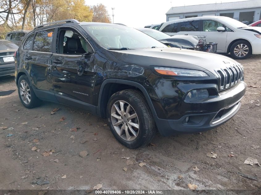 VIN 1C4PJLDSXEW134222 2014 Jeep Cherokee, Limited no.1