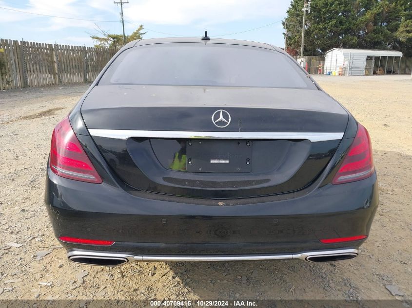 2020 Mercedes-Benz S 560 4Matic VIN: WDDUG8GB1LA510719 Lot: 40709415