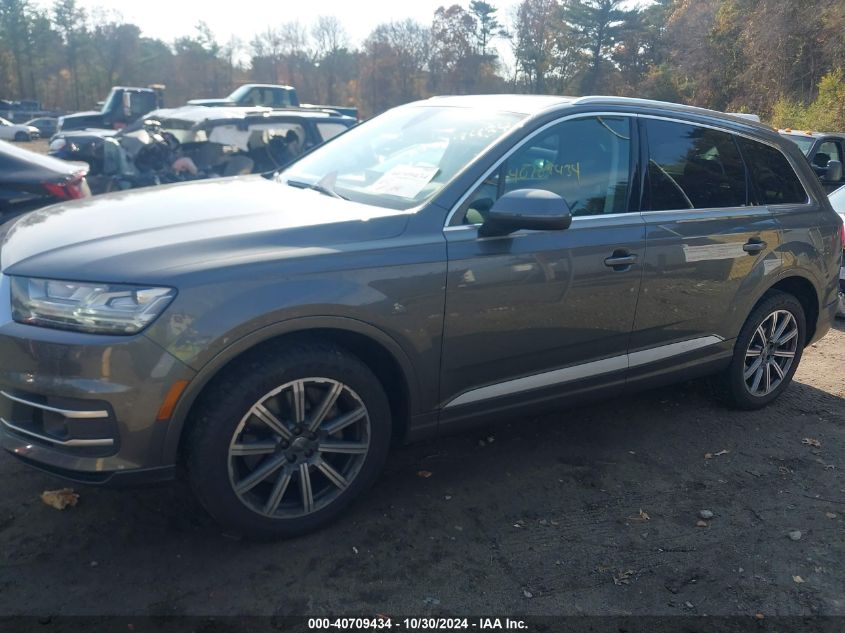 2018 Audi Q7 3.0T Premium VIN: WA1LAAF76JD038082 Lot: 40709434