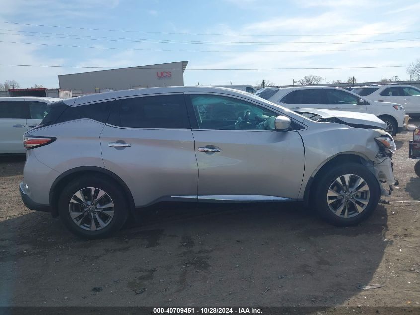 2015 Nissan Murano S VIN: 5N1AZ2MGXFN264685 Lot: 40906934