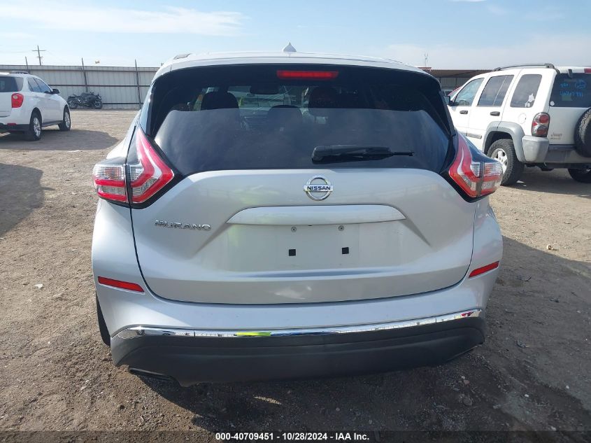 2015 Nissan Murano S VIN: 5N1AZ2MGXFN264685 Lot: 40906934