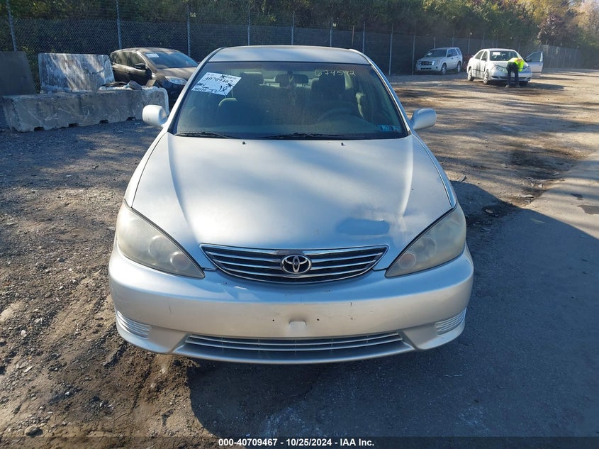 2006 TOYOTA CAMRY VIN: 4T1BE32K76U674542
