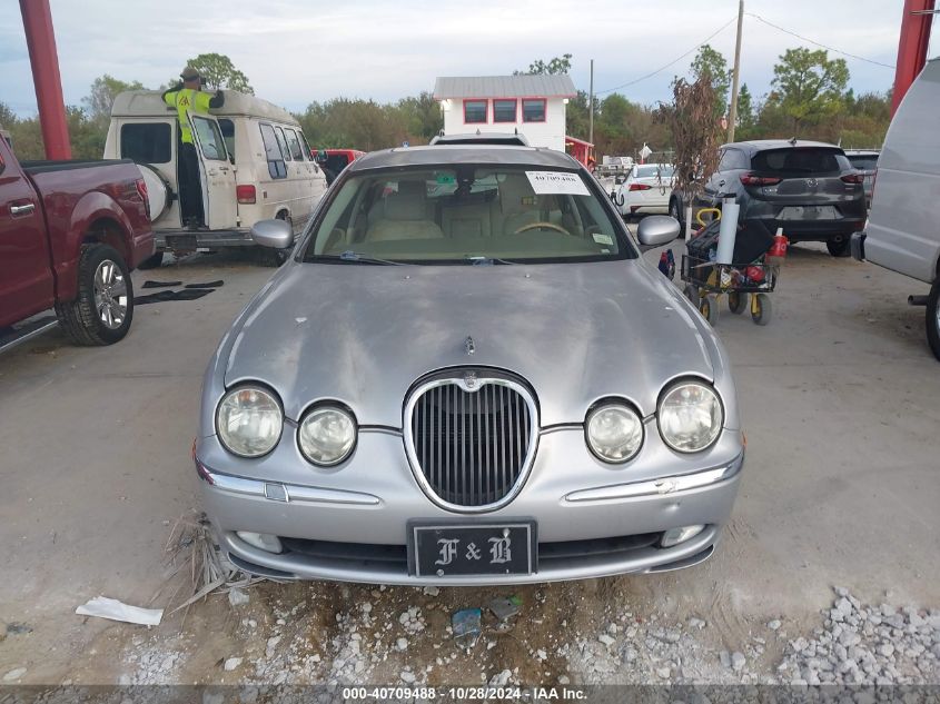 2003 Jaguar S-Type 4.2L V8 VIN: SAJEA01U83HM85483 Lot: 40709488