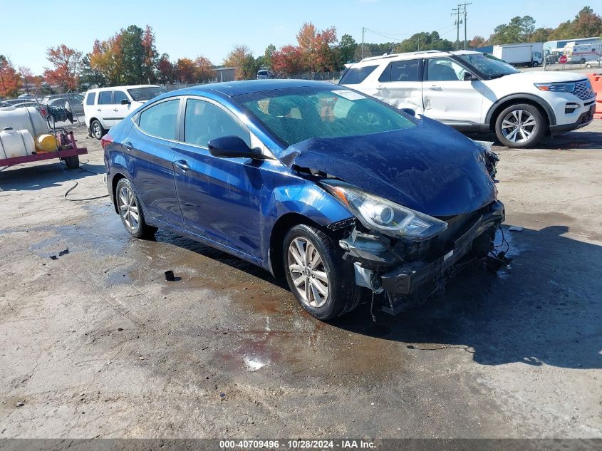 2015 HYUNDAI ELANTRA SE - 5NPDH4AE4FH632166