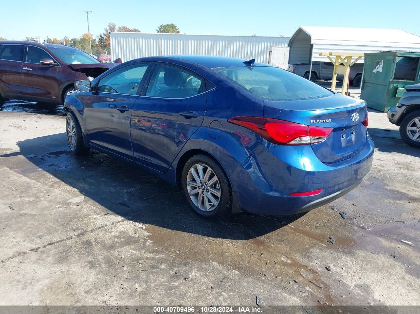 2015 HYUNDAI ELANTRA SE - 5NPDH4AE4FH632166