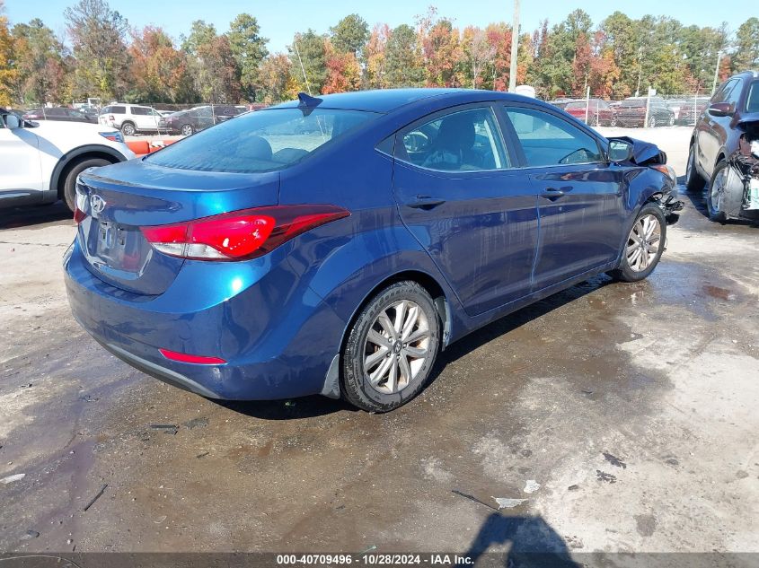 2015 HYUNDAI ELANTRA SE - 5NPDH4AE4FH632166