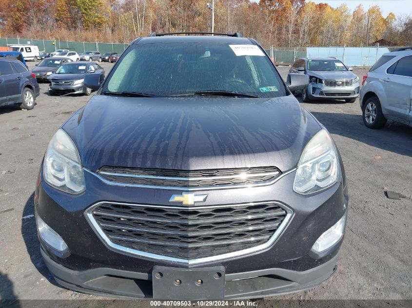 2016 Chevrolet Equinox Lt VIN: 2GNALCEKXG6243539 Lot: 40709503