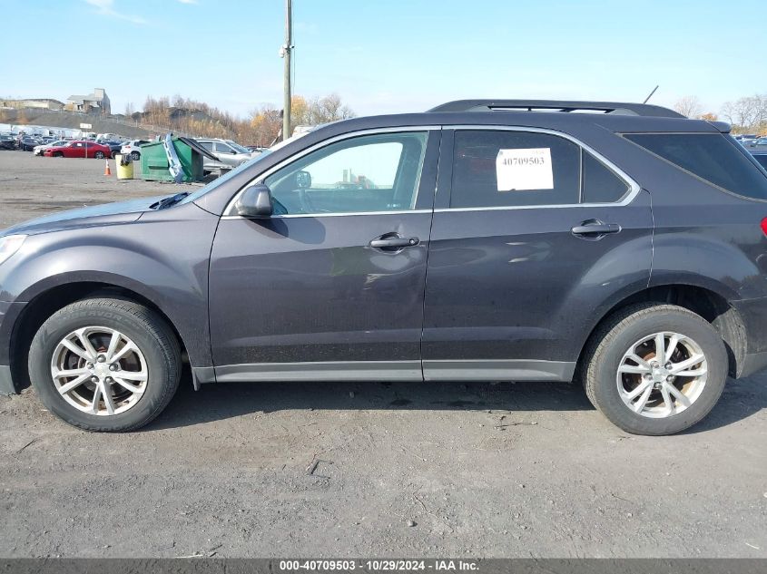 2016 Chevrolet Equinox Lt VIN: 2GNALCEKXG6243539 Lot: 40709503