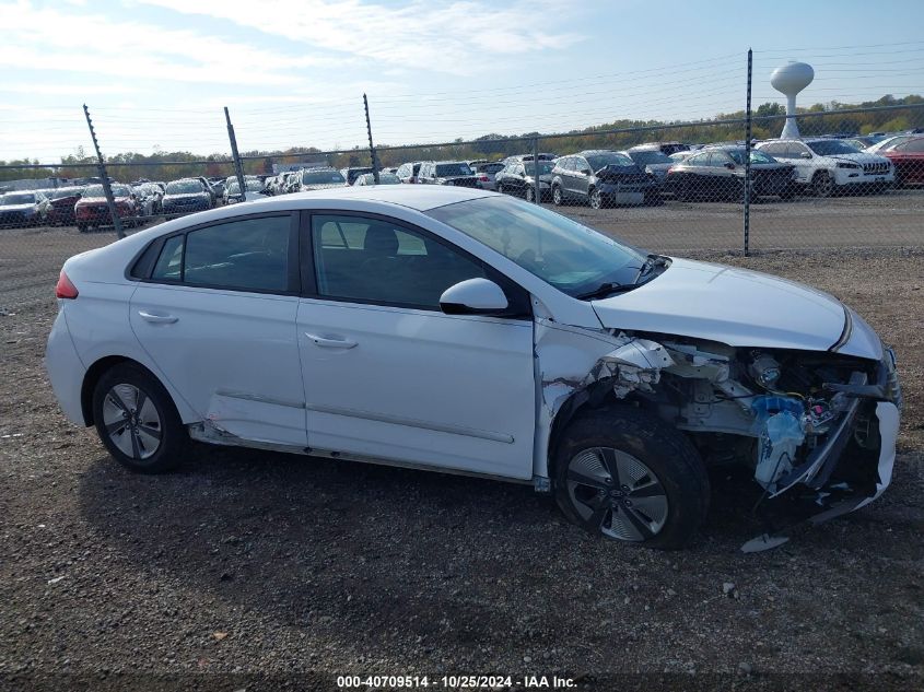 2019 Hyundai Ioniq Hybrid Blue VIN: KMHC65LC7KU110047 Lot: 40709514