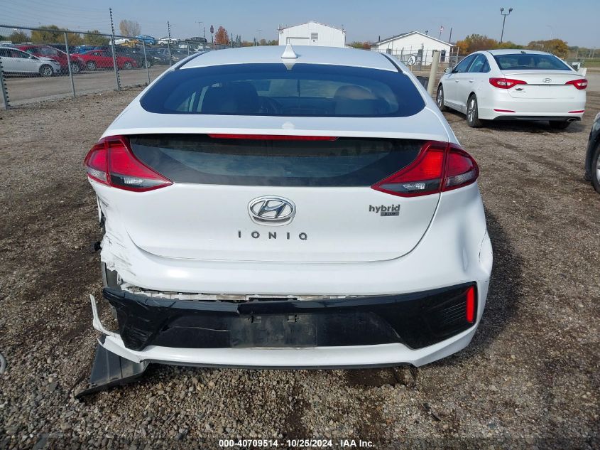 2019 Hyundai Ioniq Hybrid Blue VIN: KMHC65LC7KU110047 Lot: 40709514