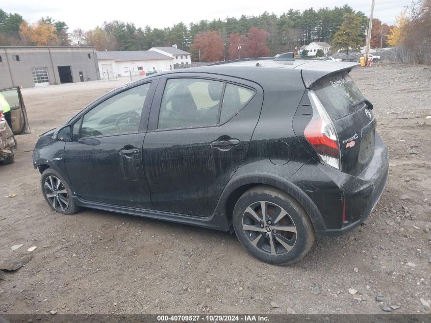 2018 Toyota Prius C Two VIN: JTDKDTB37J1606137 Lot: 40709527