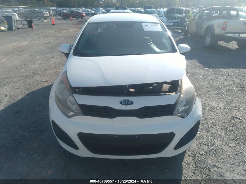 2012 Kia Rio5 Lx VIN: KNADM5A3XC6010979 Lot: 40709557