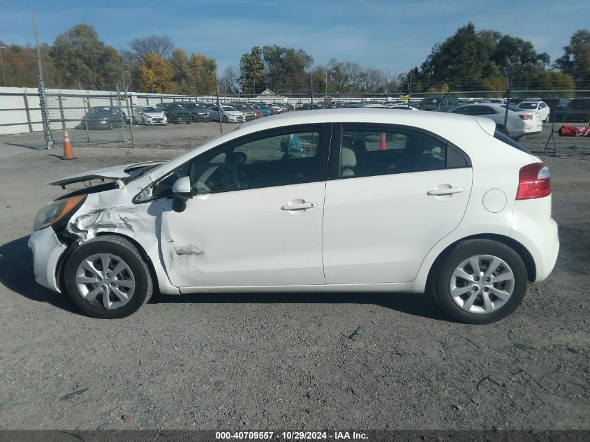 2012 Kia Rio5 Lx VIN: KNADM5A3XC6010979 Lot: 40709557