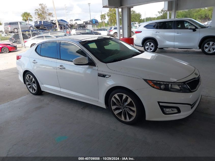 2014 Kia Optima Sx Turbo VIN: 5XXGR4A64EG328185 Lot: 40709558