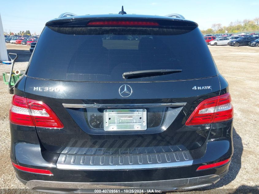 2015 Mercedes-Benz Ml 350 4Matic VIN: 4JGDA5HB5FA564470 Lot: 40709561