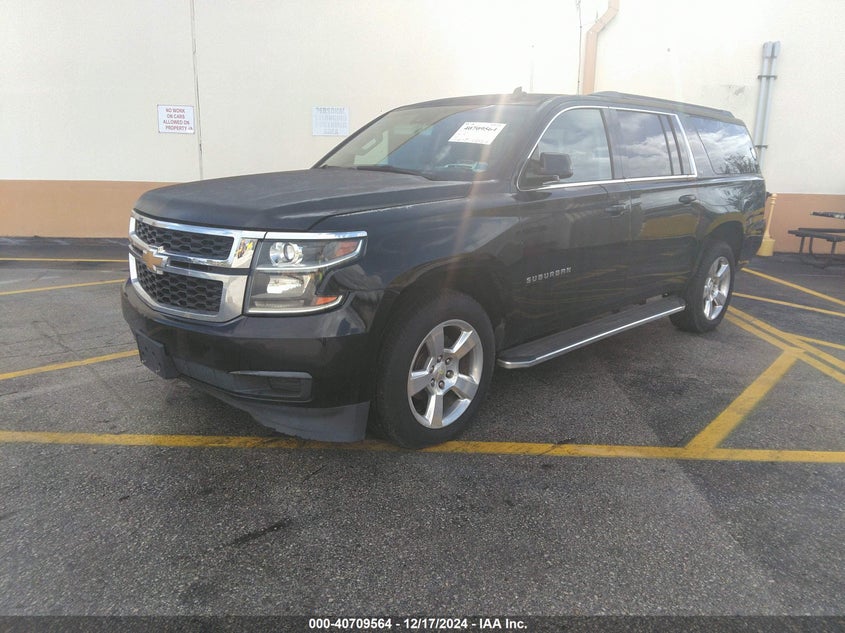 Vin: 1gnskjkc7fr234020, lot: 41198941, chevrolet suburban 1500 lt 20152