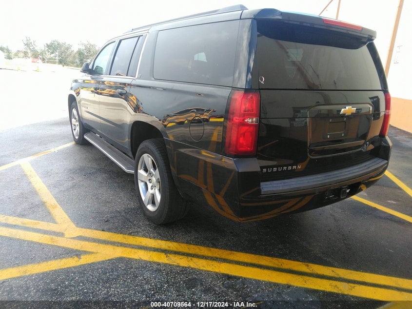 Vin: 1gnskjkc7fr234020, lot: 41198941, chevrolet suburban 1500 lt 20153