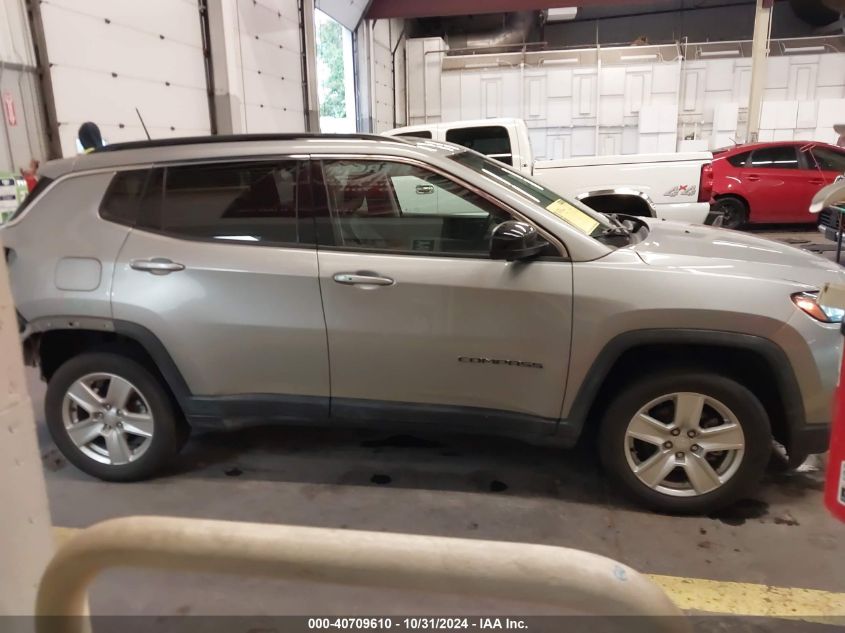 2022 Jeep Compass Latitude 4X4 VIN: 3C4NJDBB0NT111098 Lot: 40709610