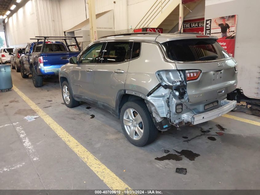 2022 Jeep Compass Latitude 4X4 VIN: 3C4NJDBB0NT111098 Lot: 40709610