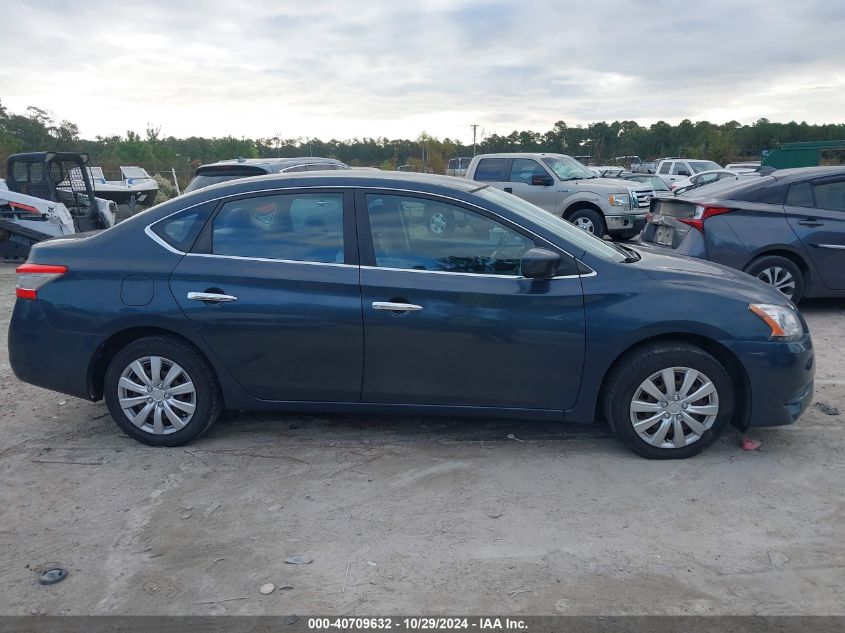 2013 Nissan Sentra Sv VIN: 3N1AB7AP2DL783367 Lot: 40709632