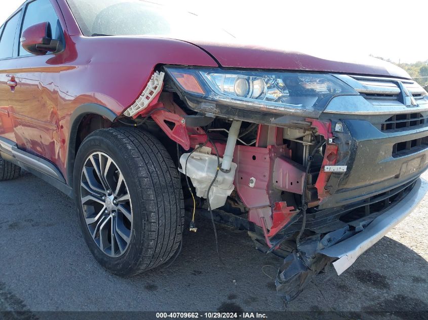 2016 Mitsubishi Outlander Sel VIN: JA4AD3A37GZ036013 Lot: 40709662