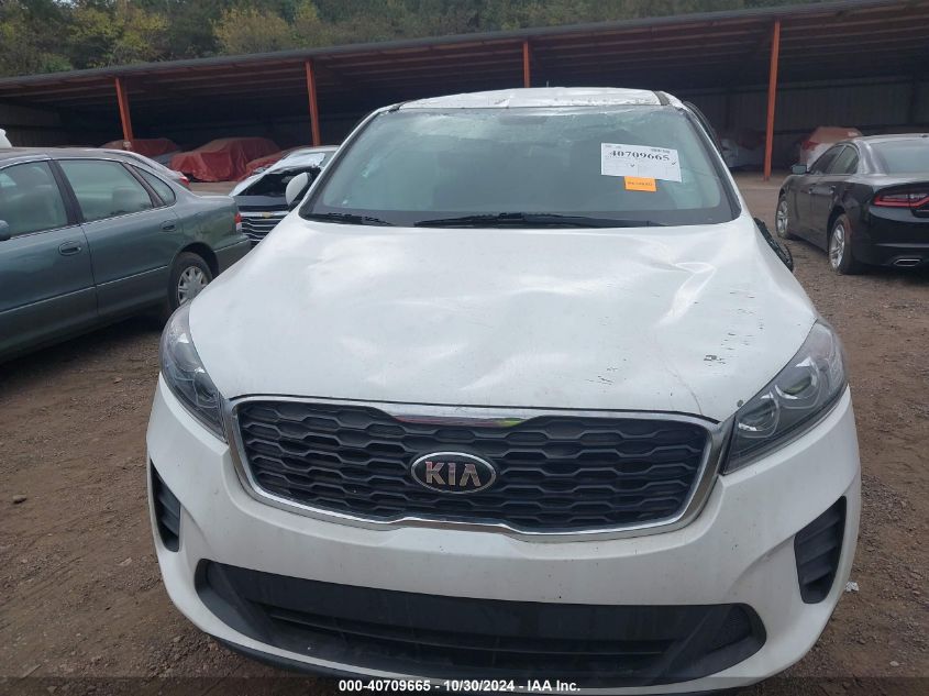 2019 Kia Sorento 2.4L Lx VIN: 5XYPG4A38KG521572 Lot: 40709665