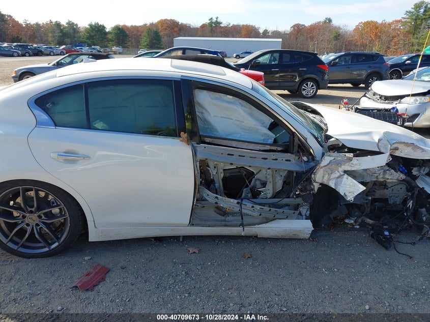 2014 INFINITI Q50 HYBRID SPORT - JN1AV7AR2EM701573