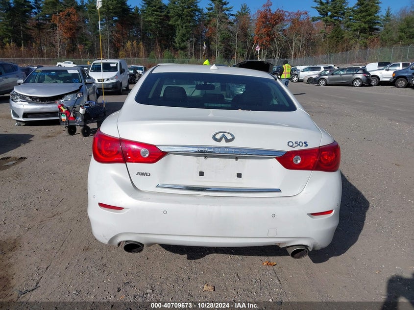 2014 INFINITI Q50 HYBRID SPORT - JN1AV7AR2EM701573