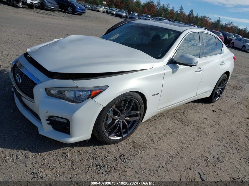 2014 INFINITI Q50 HYBRID SPORT - JN1AV7AR2EM701573