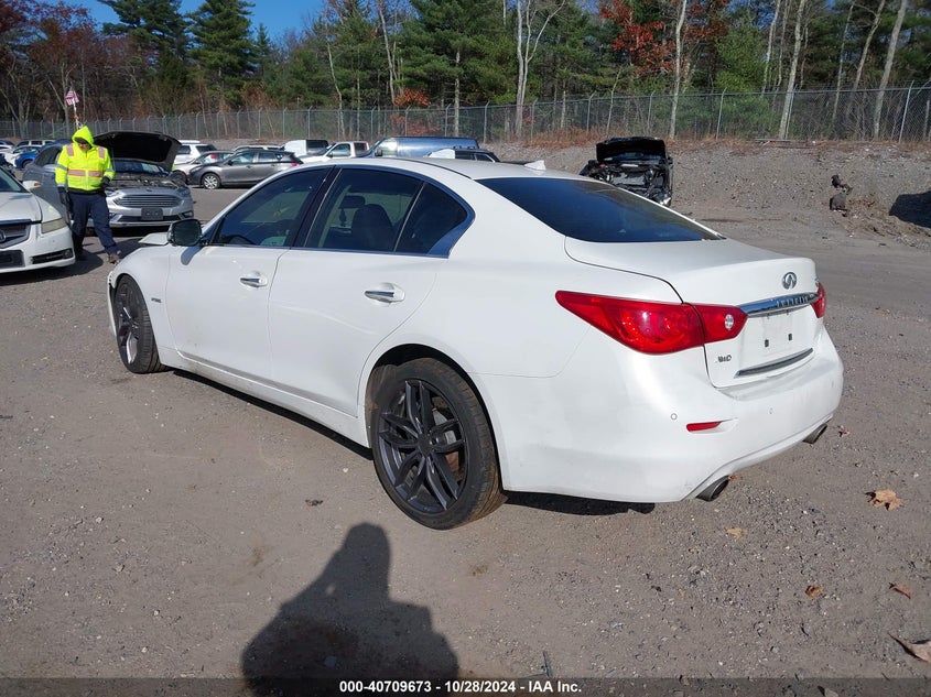 2014 INFINITI Q50 HYBRID SPORT - JN1AV7AR2EM701573