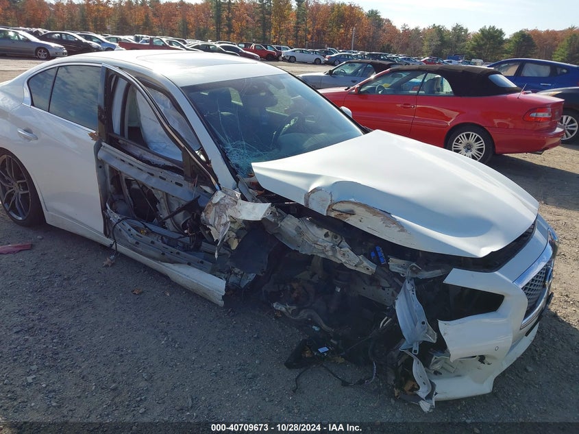 2014 INFINITI Q50 HYBRID SPORT - JN1AV7AR2EM701573