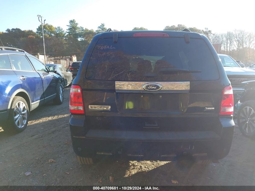 2012 Ford Escape Limited VIN: 1FMCU9EG1CKB70609 Lot: 40709681