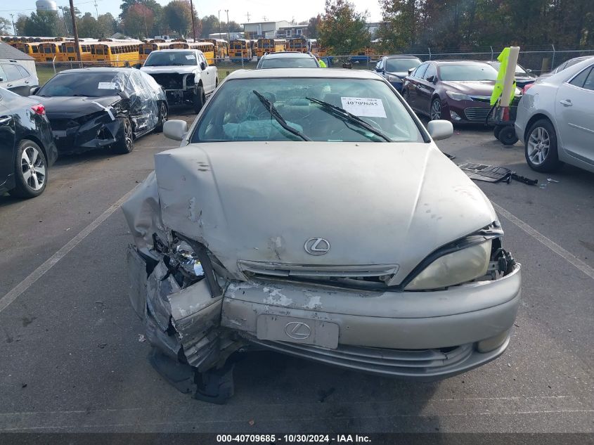 1997 Lexus Es 300 VIN: JT8BF22G5V0025169 Lot: 40709685