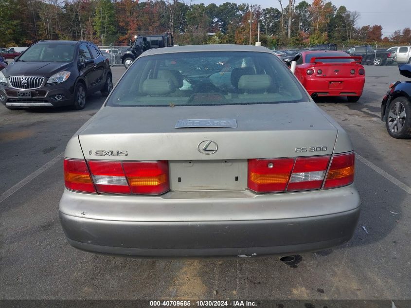 1997 Lexus Es 300 VIN: JT8BF22G5V0025169 Lot: 40709685