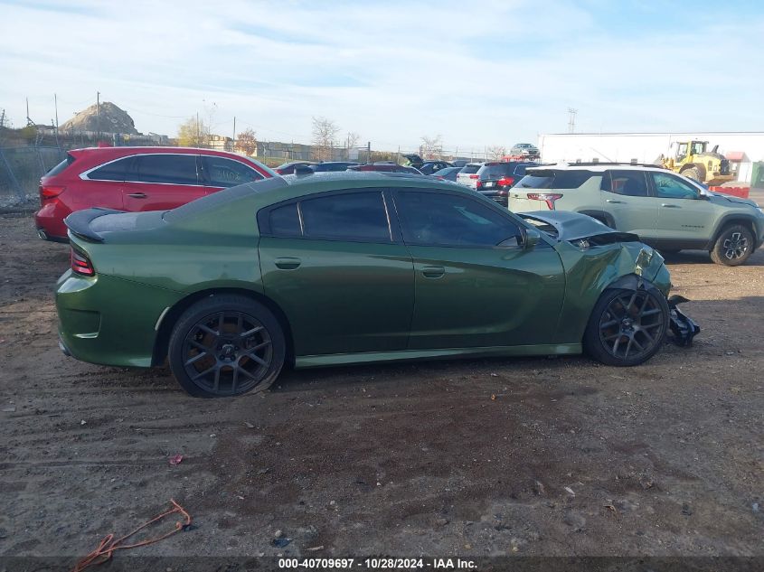 2018 Dodge Charger Daytona Rwd VIN: 2C3CDXCT9JH291034 Lot: 40709697