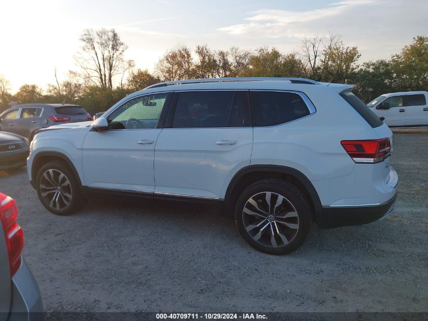 2019 Volkswagen Atlas 3.6L V6 Sel Premium VIN: 1V2NR2CA7KC620744 Lot: 40709711