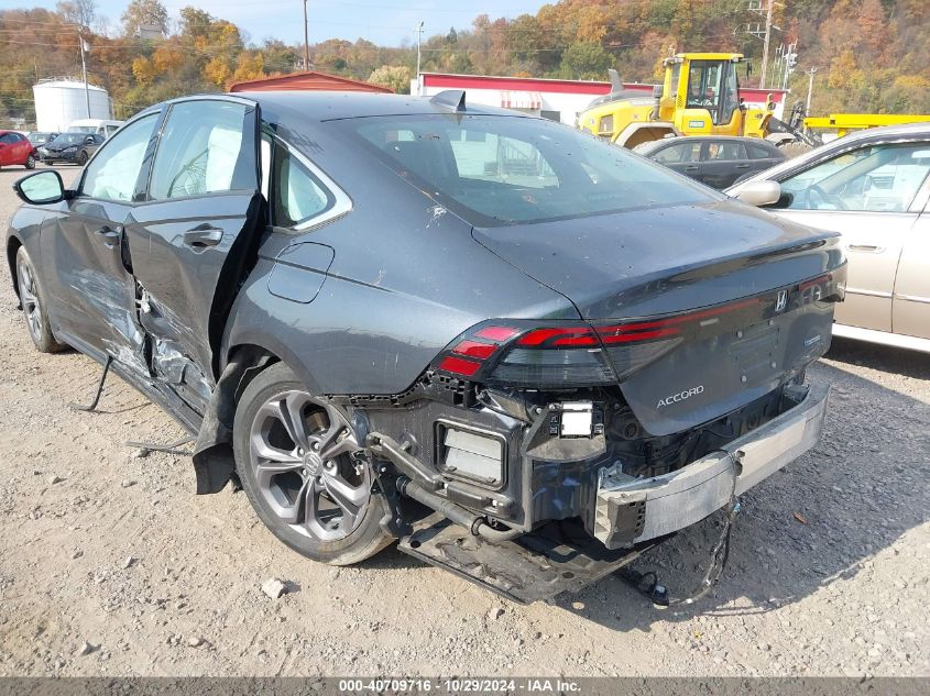 2023 Honda Accord Hybrid Ex-L VIN: 1HGCY2F64PA001011 Lot: 40709716