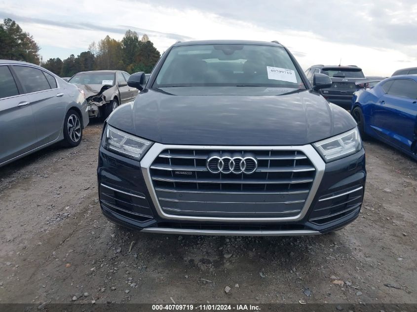 2018 Audi Q5 2.0T Premium/2.0T Tech Premium VIN: WA1BNAFY8J2196699 Lot: 40709719