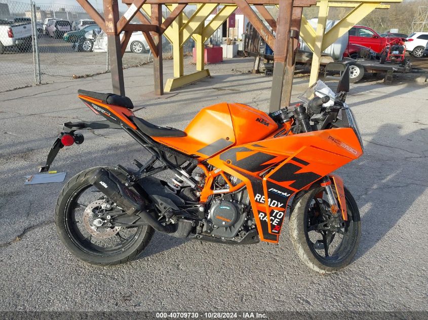 2023 Ktm 390 Rc VIN: MD2JYJ405PC226213 Lot: 40709730