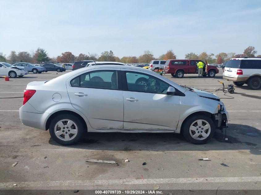 2015 Chevrolet Sonic Ls Auto VIN: 1G1JA5SH4F4130570 Lot: 40709739