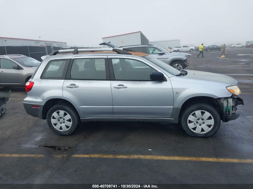 2006 Mitsubishi Outlander Ls VIN: JA4LZ31F66U011118 Lot: 40709741