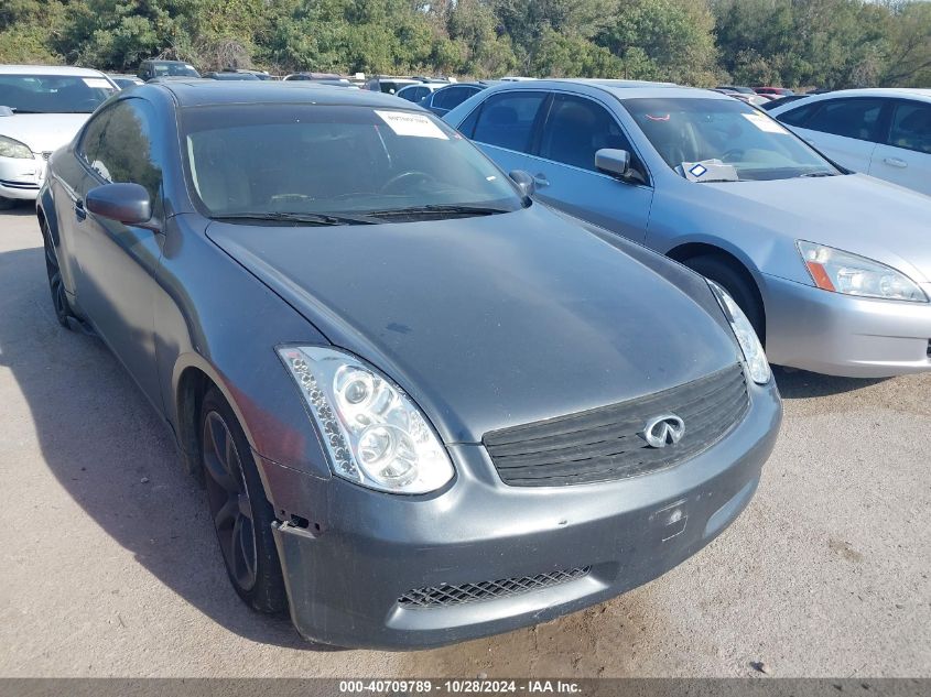 2006 Infiniti G35 VIN: JNKCV54E76M712040 Lot: 40709789