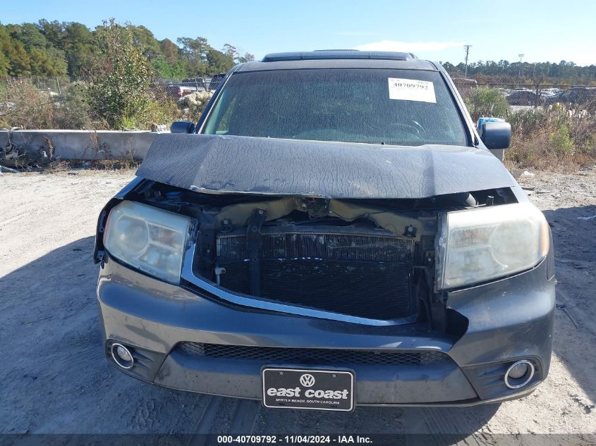 2012 Honda Pilot Ex-L VIN: 5FNYF4H71CB056786 Lot: 40709792