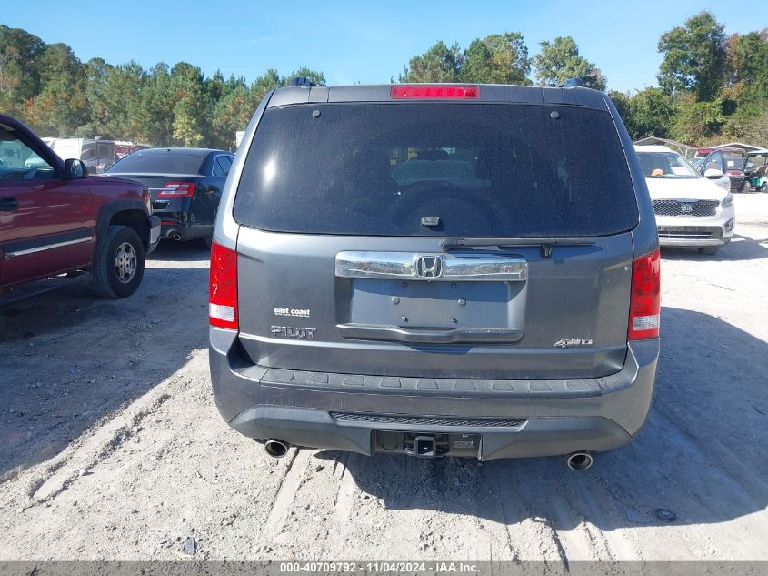 2012 Honda Pilot Ex-L VIN: 5FNYF4H71CB056786 Lot: 40709792