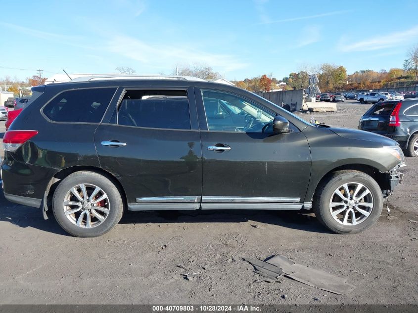 2015 Nissan Pathfinder Sl VIN: 5N1AR2MM0FC624211 Lot: 40709803