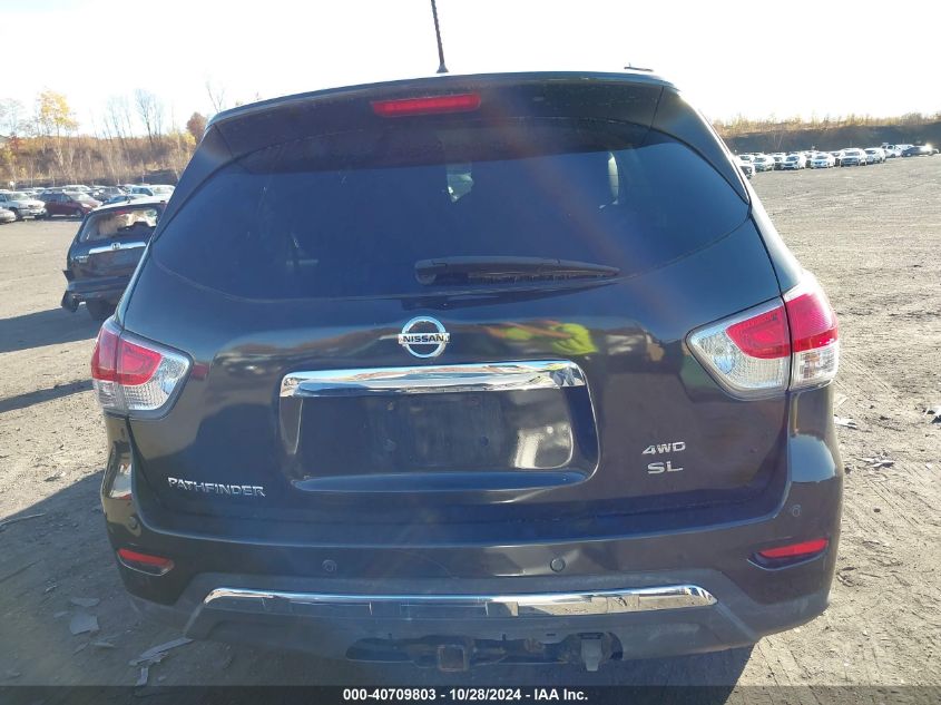 2015 Nissan Pathfinder Sl VIN: 5N1AR2MM0FC624211 Lot: 40709803