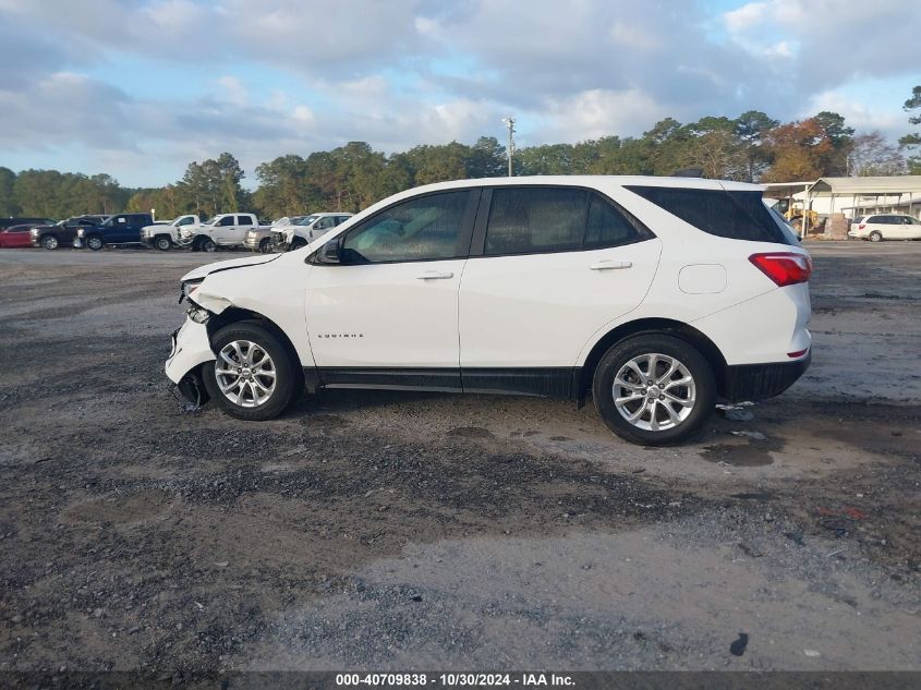 2021 Chevrolet Equinox Fwd Ls VIN: 3GNAXHEV2MS176329 Lot: 40709838