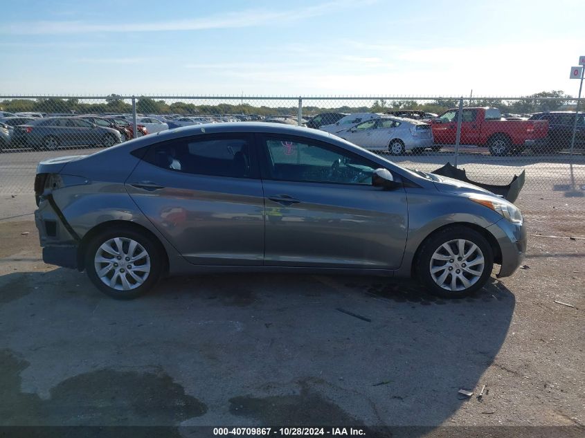 2013 Hyundai Elantra Gls VIN: 5NPDH4AE8DH193390 Lot: 40709867